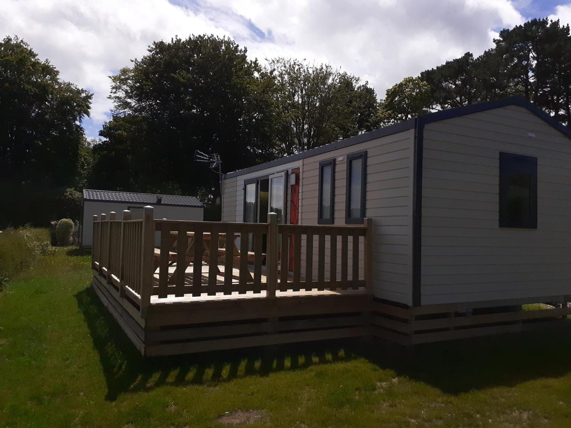 Camping De Trezulien Douarnenez Exteriör bild